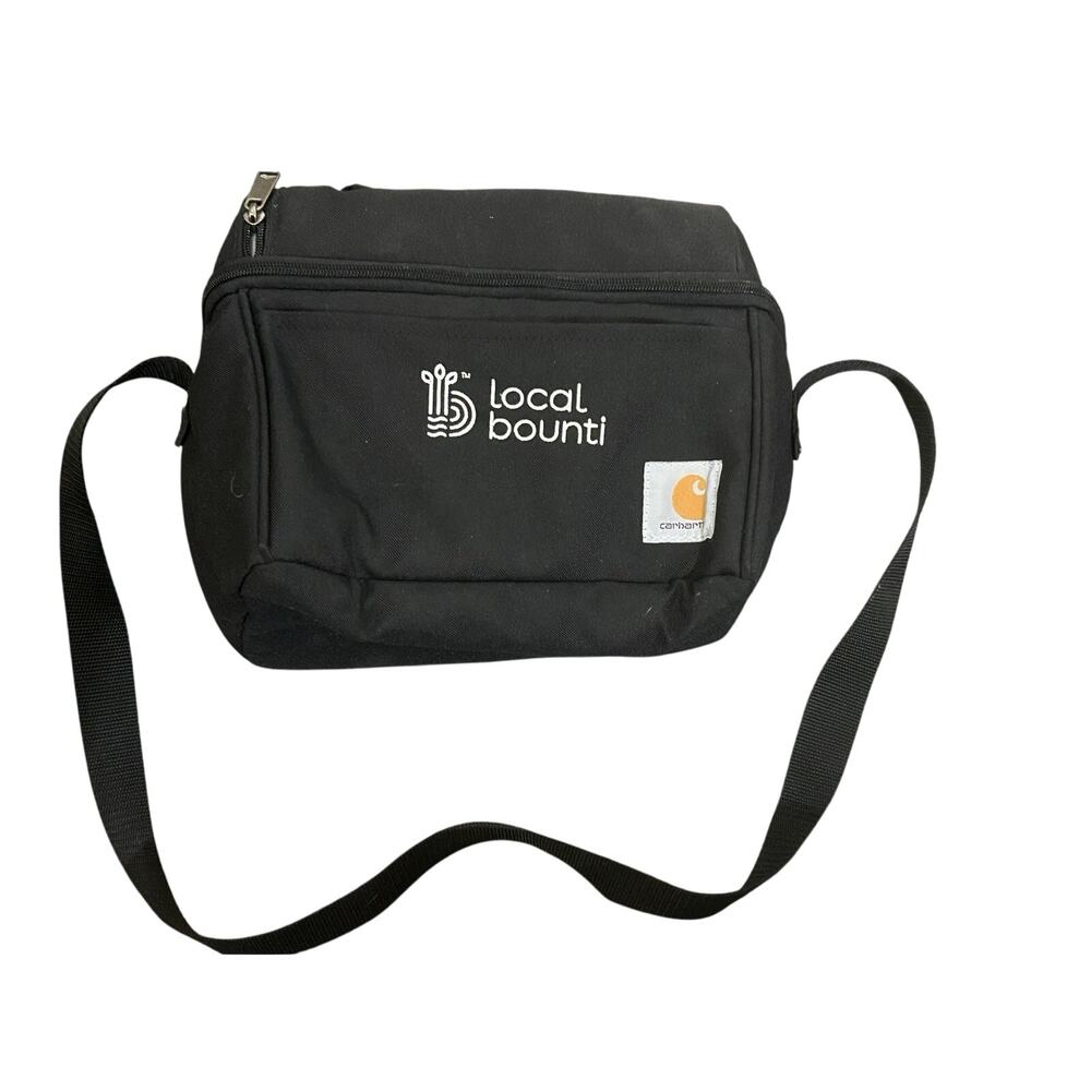 Carhartt Black Two Compartment Lunch Cooler